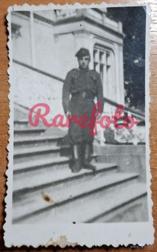 1940-е Польский солдат жовнер жолнер ретро фото
