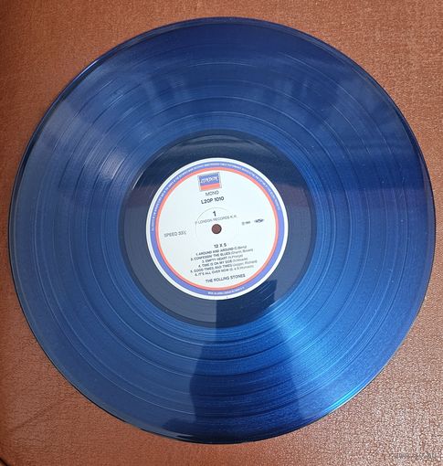 Rolling Stones. 12x5. BLUE VINIL. OBI