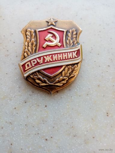 ЗНАЧОК СССР-ДРУЖИННИК