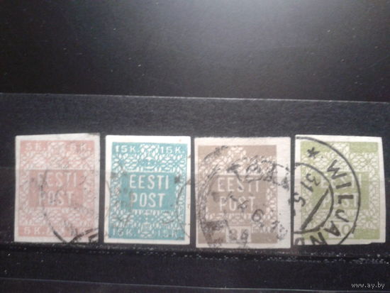 Эстония 1918-9 Первая серия Полная
