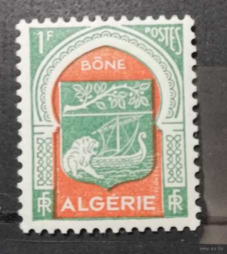 Алжир 1956 франц, колонии герб