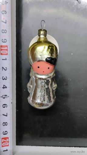 Елочная игрушка СССР Казачок-1