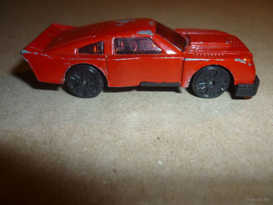 Винтажная Модель авто Ford Mustang Cobra II. Старый Китай. масштаб 1:64.