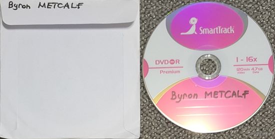 DVD MP3 дискография Byron METCALF - 1 DVD