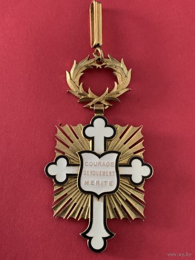 Орден Мужество, Преданность, Заслуги. Франция