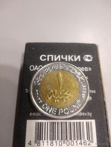 1 фунт 2022 г. Египет