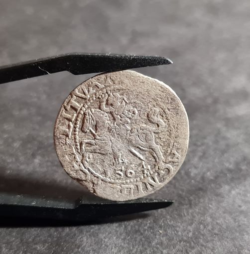 Полугрош 1564, Литва, Вильно, Сигизмунд II, С рубля! без мц. НЕЧАСТЫЙ