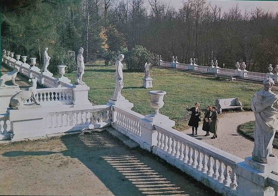 Архангельское Вид с верхней террасы парка