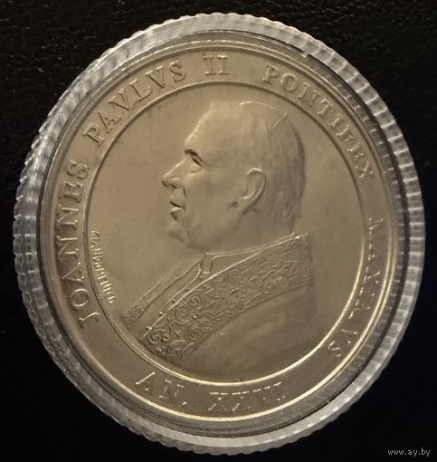 Медаль Ватикана. Редкость. СЕРЕБРО.