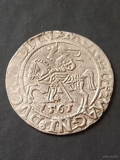 Полугрош 1561 г., с 1 рубля, без мц