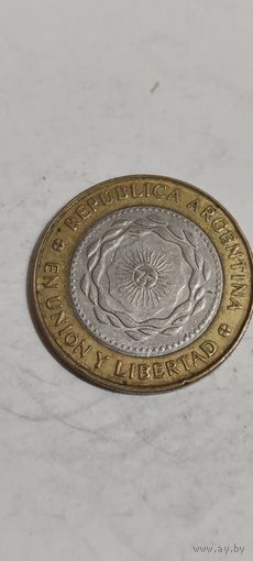 Аргентина 2 песос 2016