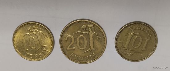 Финляндия 3 штуки