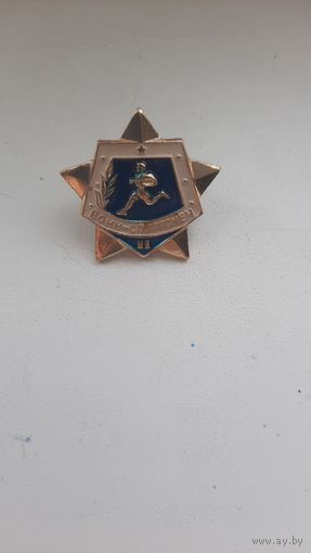 Значок,,Воин спортсмен,,.