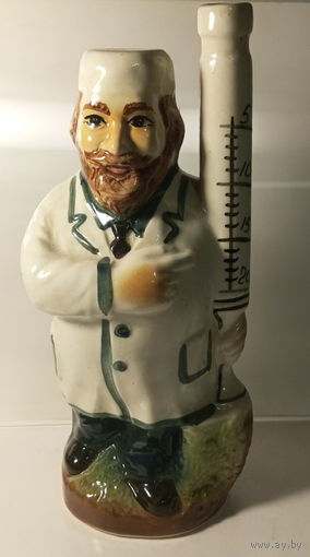 Бутылка для вина керамическая (статуэтка) ДОКТОР ДОБАВИТ ГРАДУС