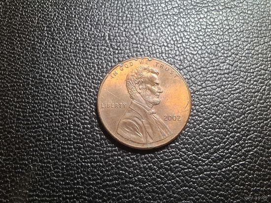 США 1 цент 2002 Цент Линкольна