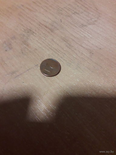 Франция 1 евроцент 2007