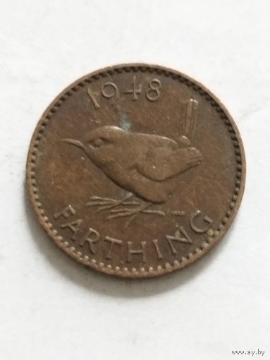 Великобритания 1 фартинг 1948