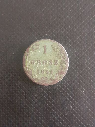 1 грош 1839 год