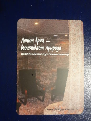 Календарик 2008 г. Лечит врач - вылечивает природа.