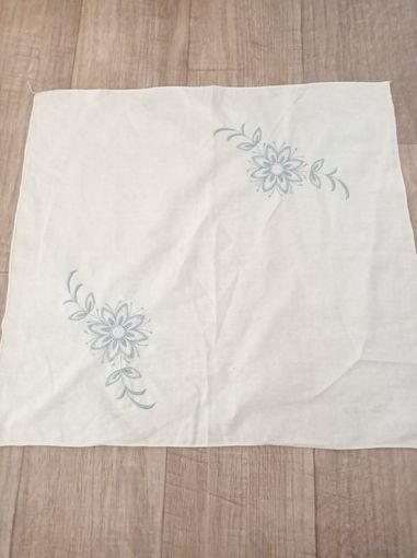 Салфетка с вышивкой, салфетка СССР, платок СССР