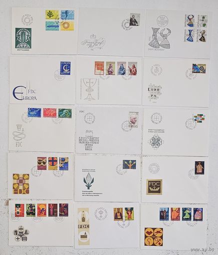 28.Pc. КПД Лихтенштейн. 1966 - 1977 гг. 91 шт. Отличное состояние. (* см. описание).