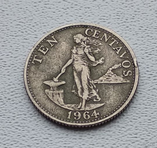 Филиппины 10 сентаво, 1964 7-1-40
