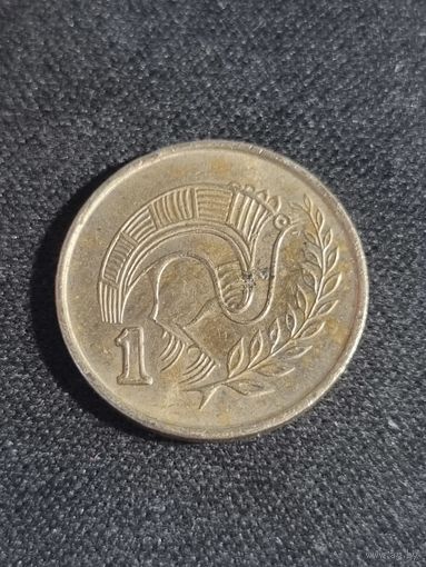 Кипр 1 цент 1996