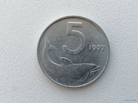 ИТАЛИЯ 5 1997 ВОЗМ.ОБМЕН