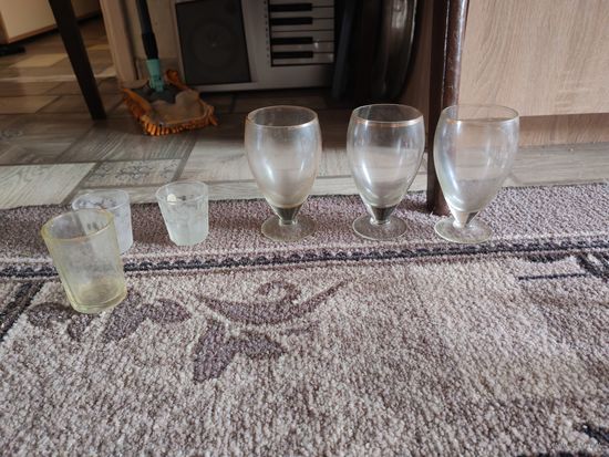 Бокалы-рюмки СССР