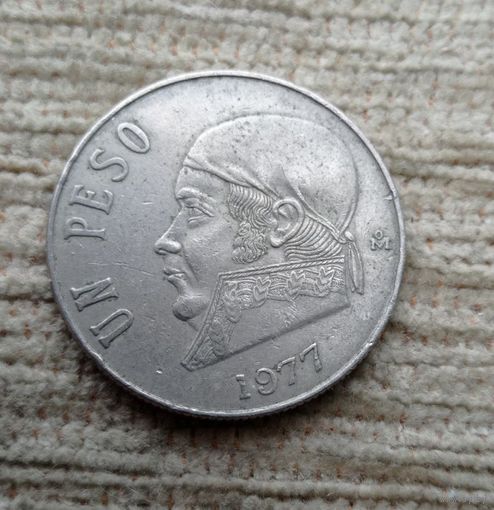 Werty71 Мексика 1 песо 1977
