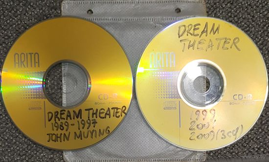 CD MP3 дискография DREAM THEATER часть 1 - студийные альбомы - 2 CD.