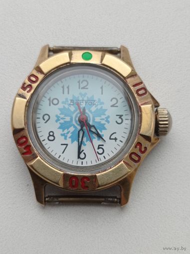 Часы Восток, амфибия Юношеские, баланс цел, идут, из коллекции