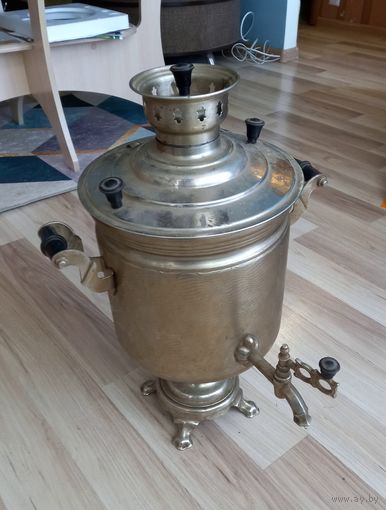 Самовар угольный на 7,5 литров.Рабочий.СССР