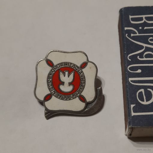 Значок польский Организация семей военных. (тяжёлый)