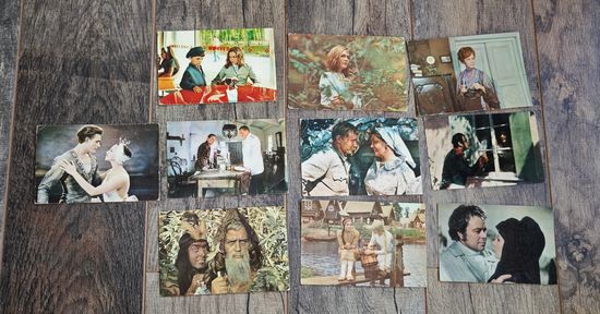 Открытки СССР актеры