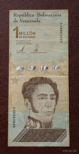 Венесуэла  1000000 (1 миллион) боливар 2020 года