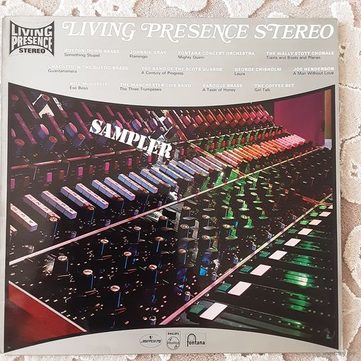 VARIOUS ARTISTS - 1968 - LIVING PRESENCE (UK) LP