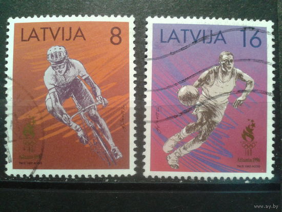 Латвия, 1996. Олимпиада в Атланте, велоспорт, баскетбол.