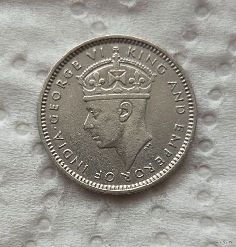 Малайя 10 центов 1943