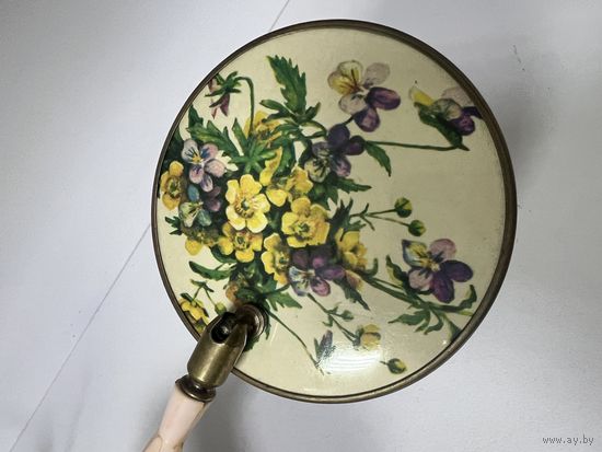 Зеркало зеркальце латунь сюжет с рубля