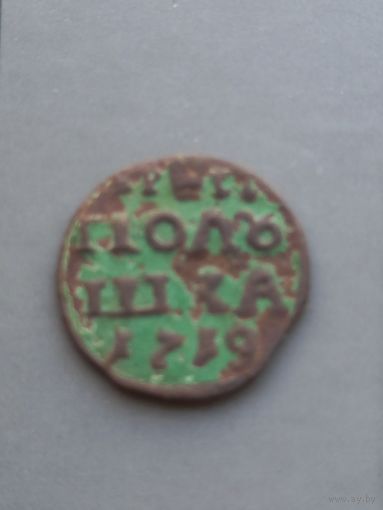 Полушка 1719 год  (142)