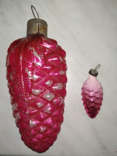 Игрушка советская шишка большая