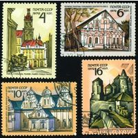 Марки СССР 1972. 4147-4150. Историко-архитект. памятники Украины. 4147-4150.