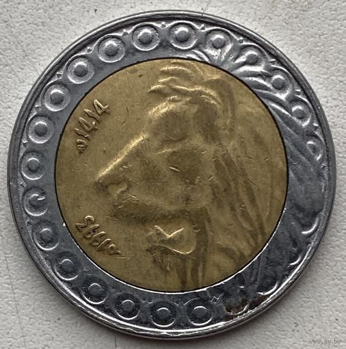 Алжир 20 динар 1993 г.