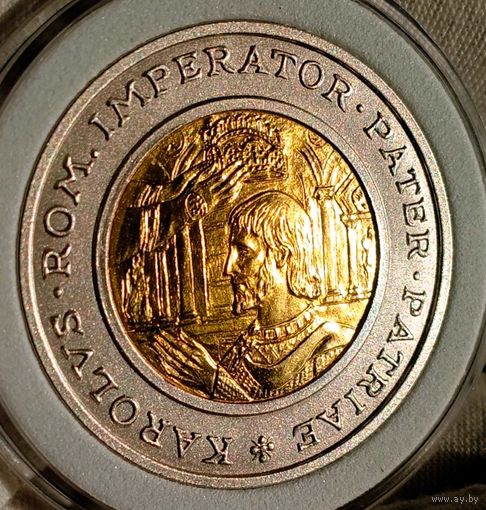 20 динеро (золото+серебро) 1996, Андорра, редкая и стильная! Также смотрите другие мои лоты!