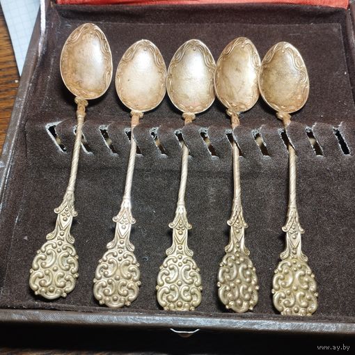 Ложки сувенирные. Латунь, позолота. СССР