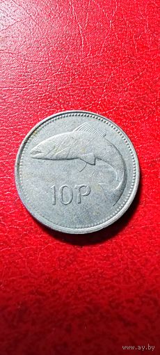 10 пенсов 1995 год.