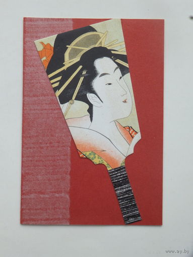 Поздравительная открытка Япония 1970-е 10х15 см