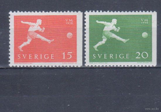 [2486] Швеция 1958. Спорт.Футбол.Чемпионат мира. MNH