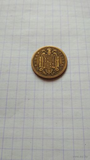 1 песета 1947 г. Испания.